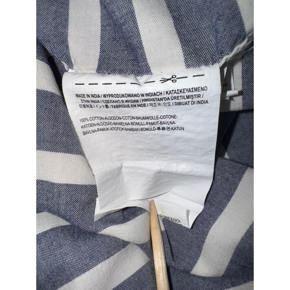 Vans Button Up Button Down Striped Block Shirt Me… - image 6